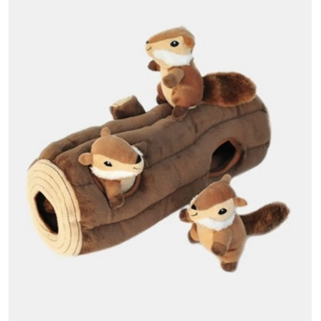 Burrow Bûche Zippy Paws Écureuil