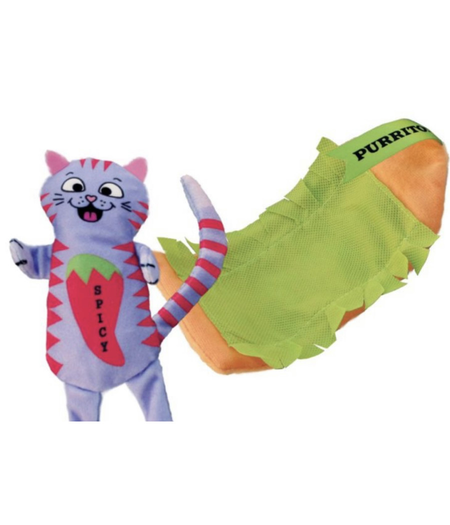 Kong Cat Burrito Kong cat pull-a-partz multicolore