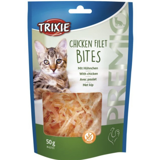 Mini filets au poulet pour chat