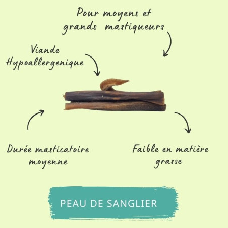 Peau de sanglier