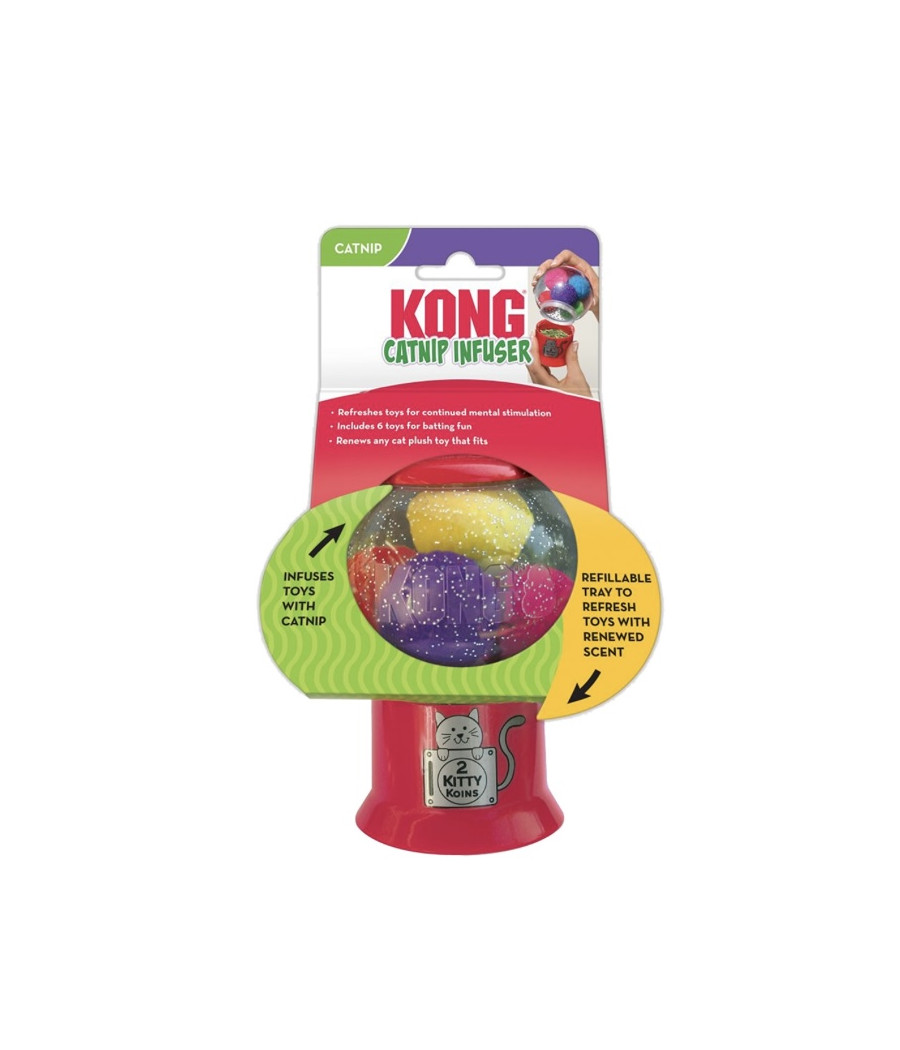 Kong infuseur d’herbes à chat