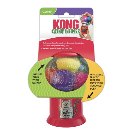 Kong infuseur d’herbes à chat