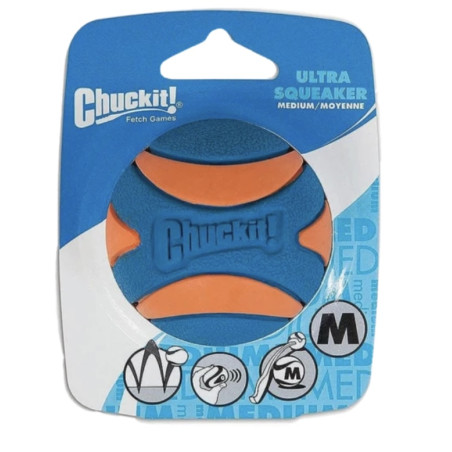 Ultra squeaker ball Chuck it