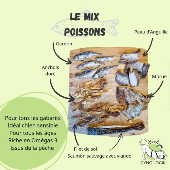 Friandises Mix poissons