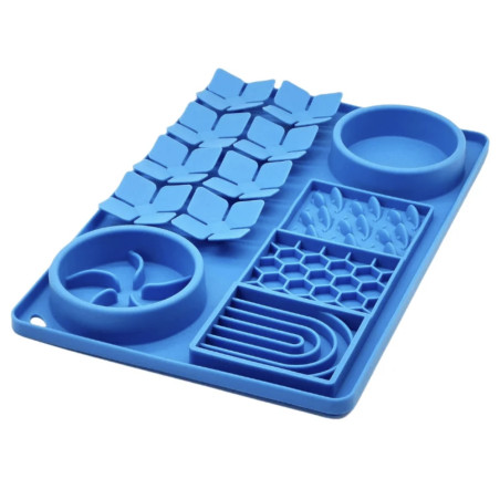 Plateau repas silicone