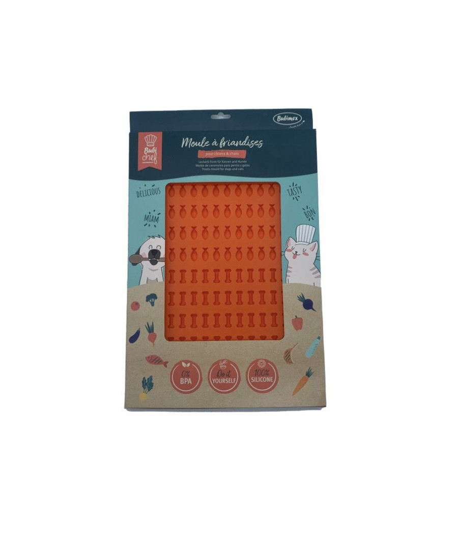 Moule silicone poissons/os