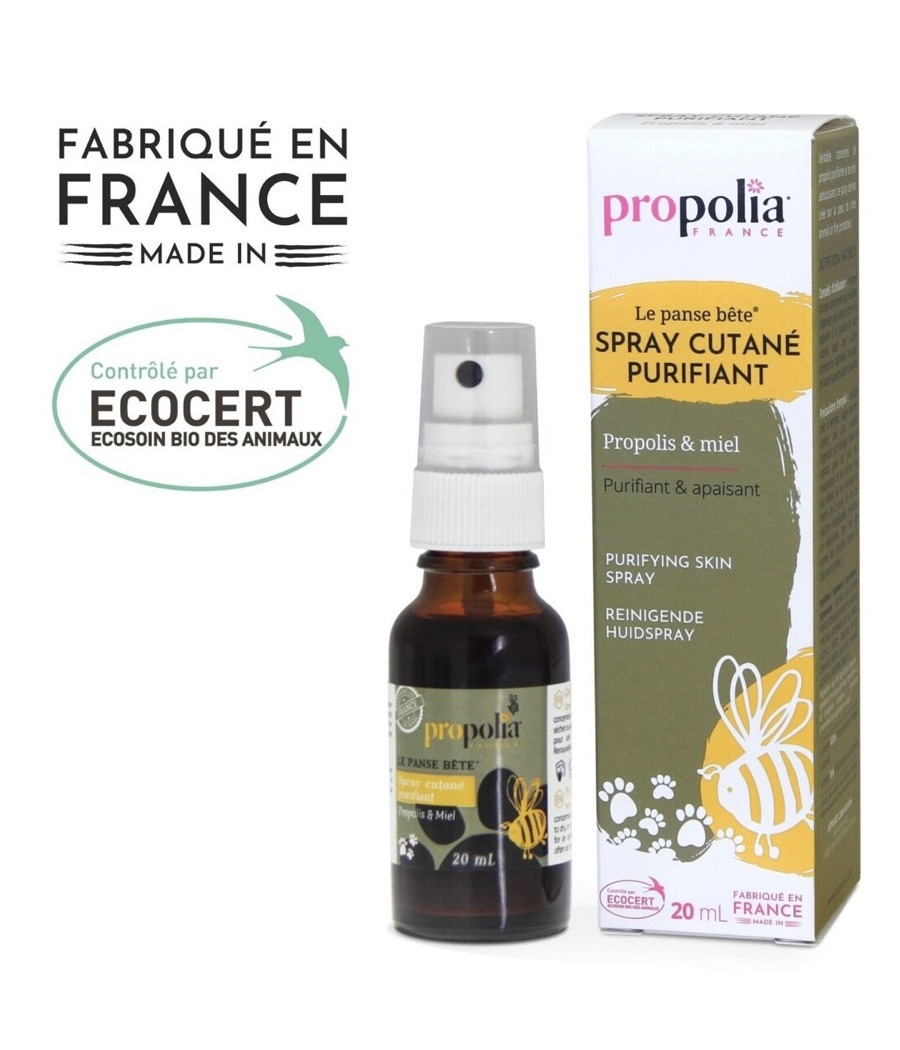 Le Panse bête Spray purifiant cutané Propolia