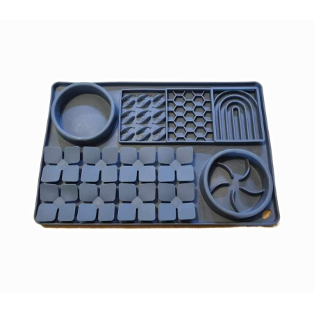 Plateau repas silicone