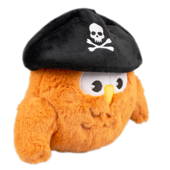 Peluche Pirate le hibou