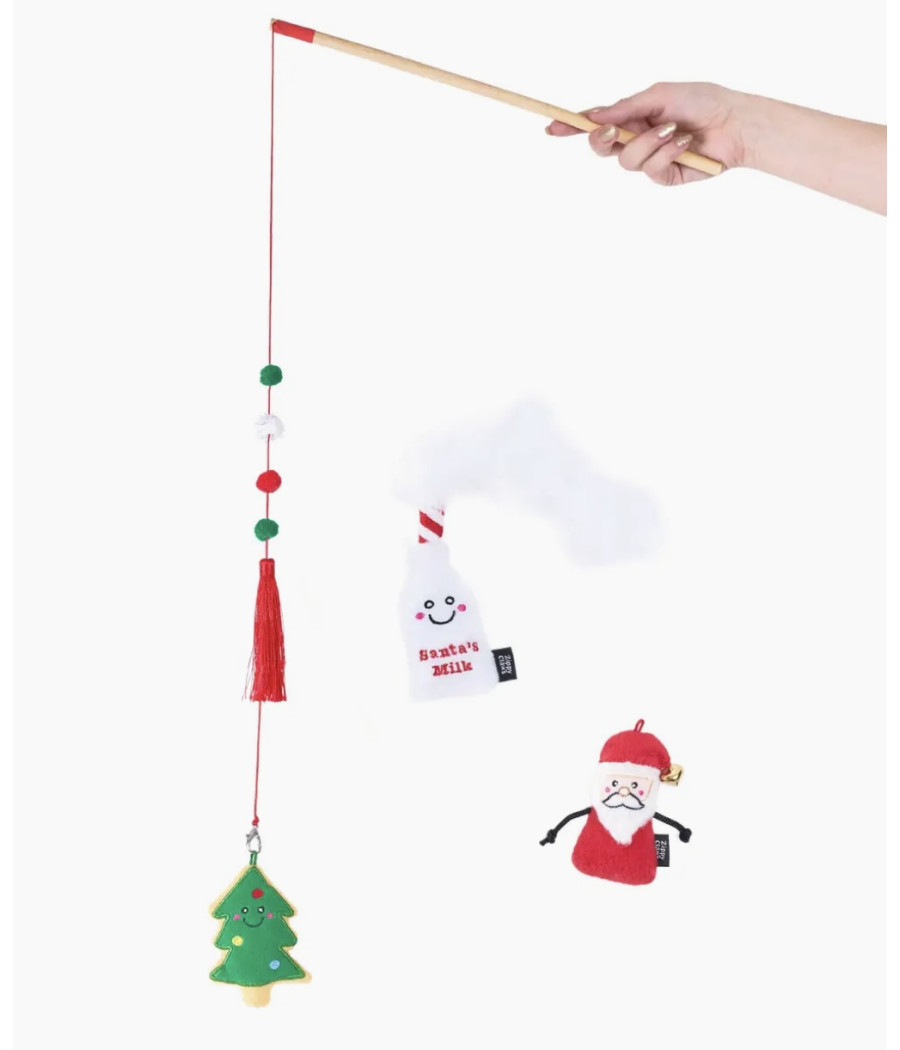 Canne à pêche Holiday Zippy Stick Zippy Paws