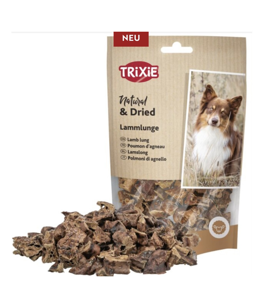 Friandises training poumon agneau trixie