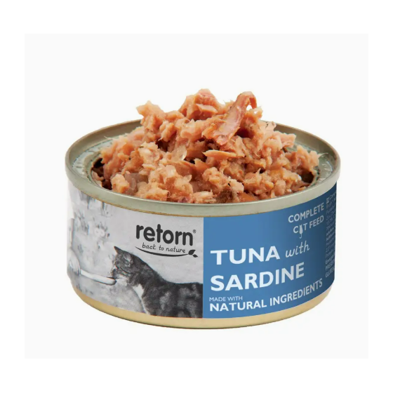 Boîte de thon et sardine Retorn