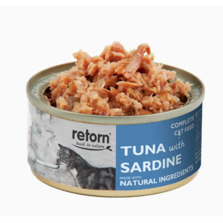 Boîte de thon et sardine Retorn