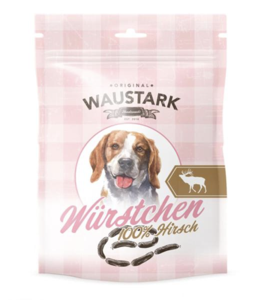 Saucisses pour chien Waustark 100g