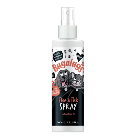 Spray anti-tiques et puces chat et chien