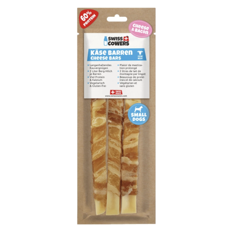 Barre au fromage suisse et bacon