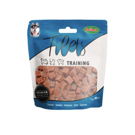 Friandises Saumon training 50g Bubimex