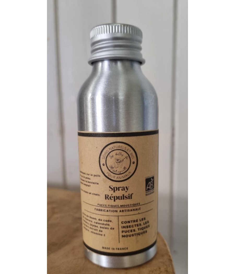 Potion répulsive à base de neem BIO puces tiques moustiques Potion répulsive à base de neem BIO puces tiques moustiques