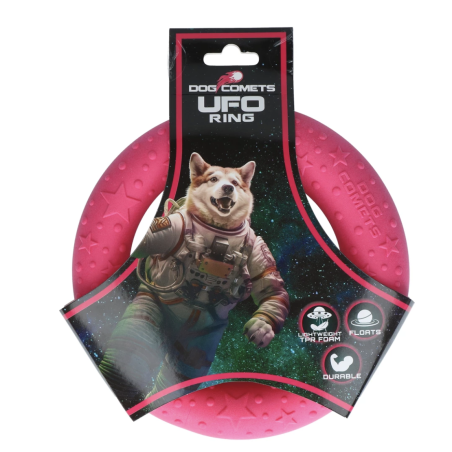 Dog Comets Ring Pink