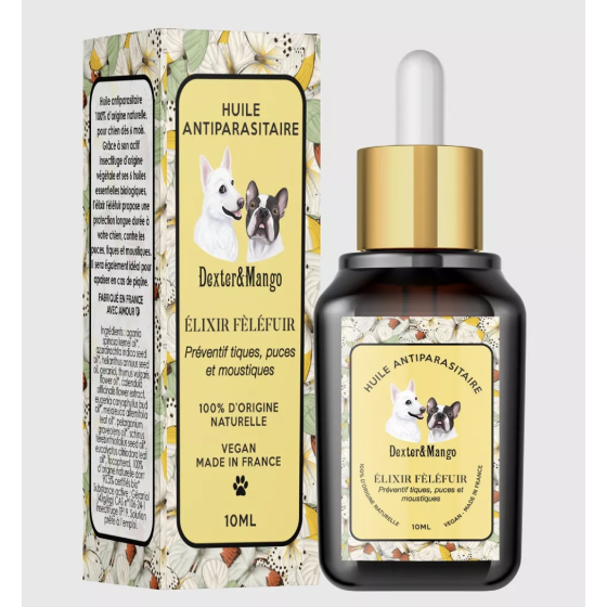 Huile anti-parasitaire Féléfuir Dexter & Mango