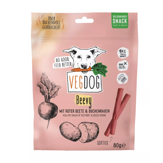 Friandises végetaliennes Beevy Vegdog
