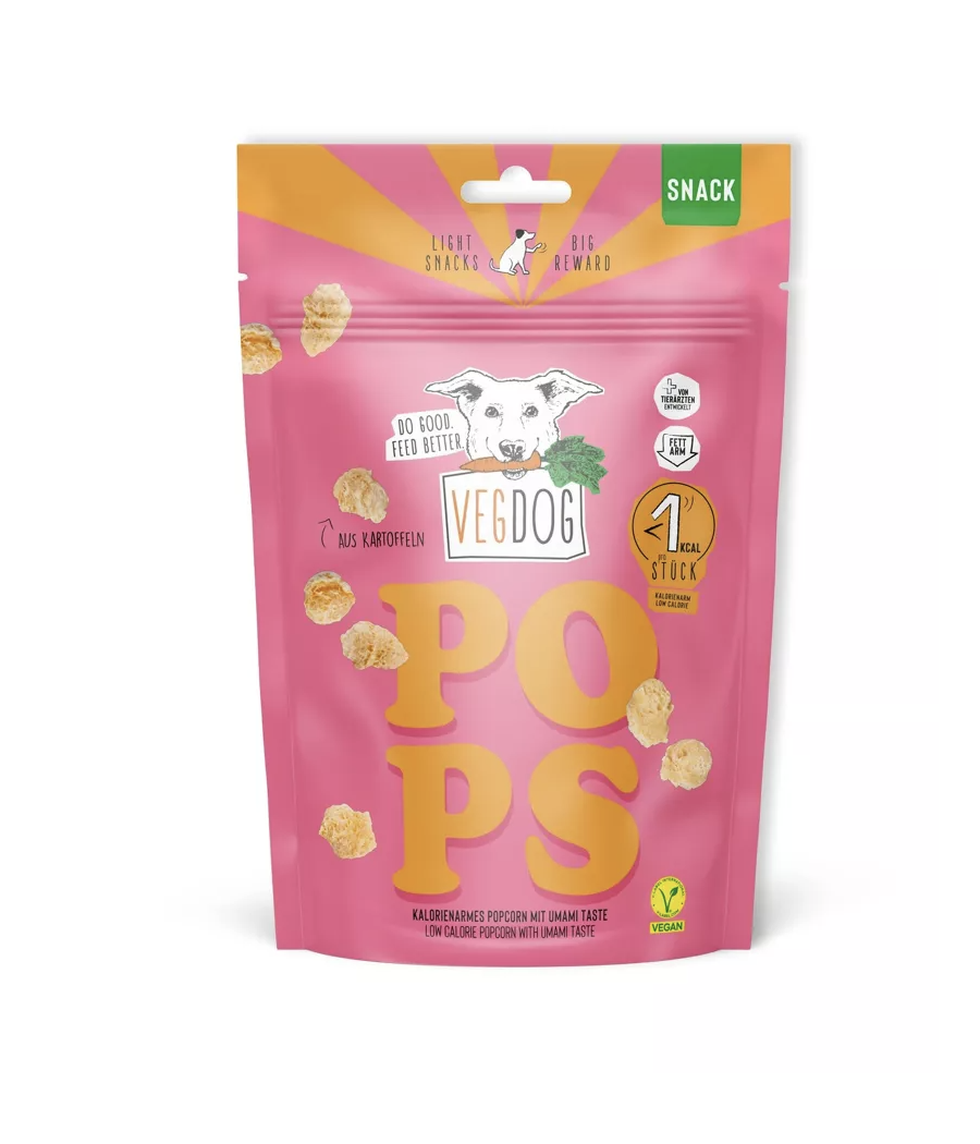 Snack d'entrainement végétalien Pops Vegdog