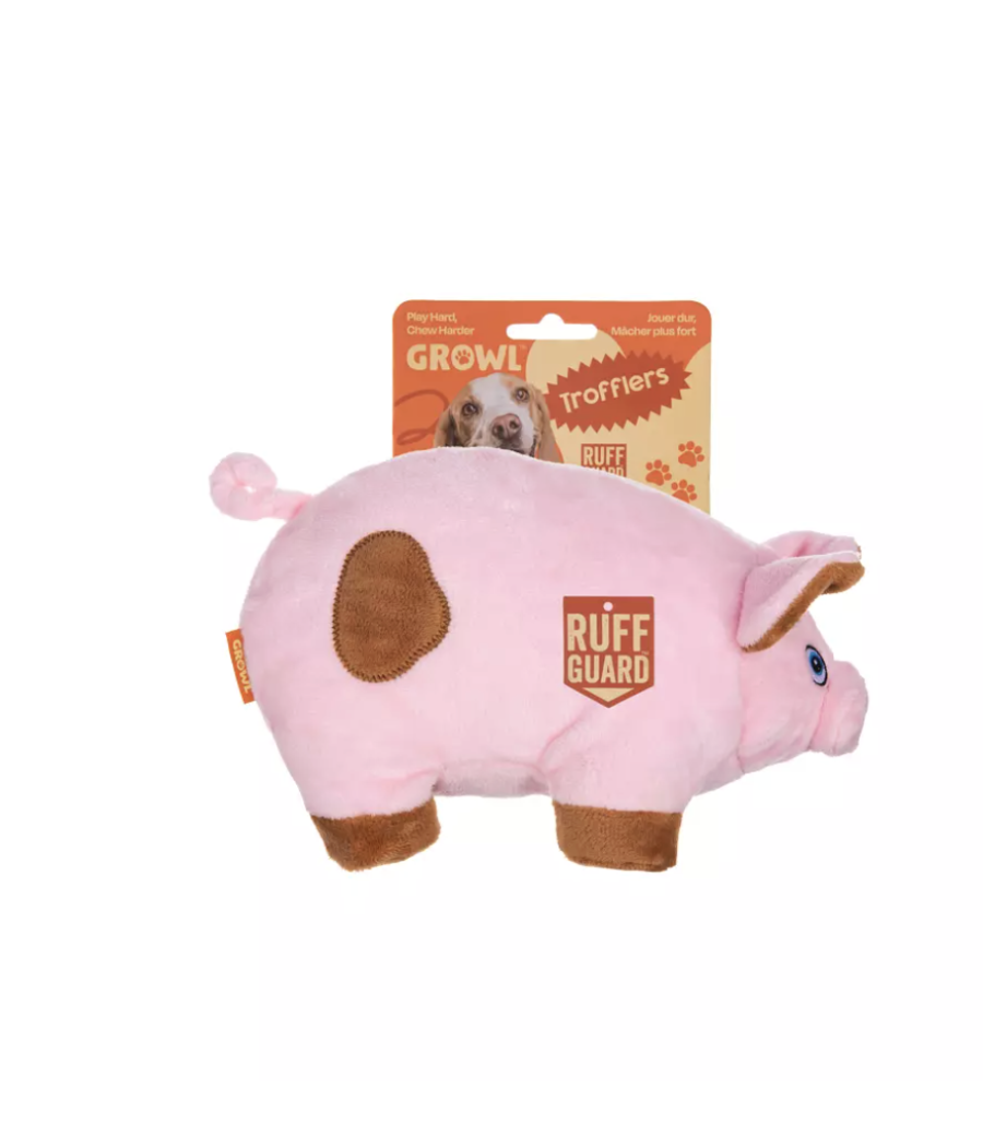 Pink le cochon Growl Trofflers