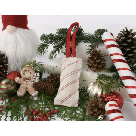 Boudin de Noël 15cm avec poignée