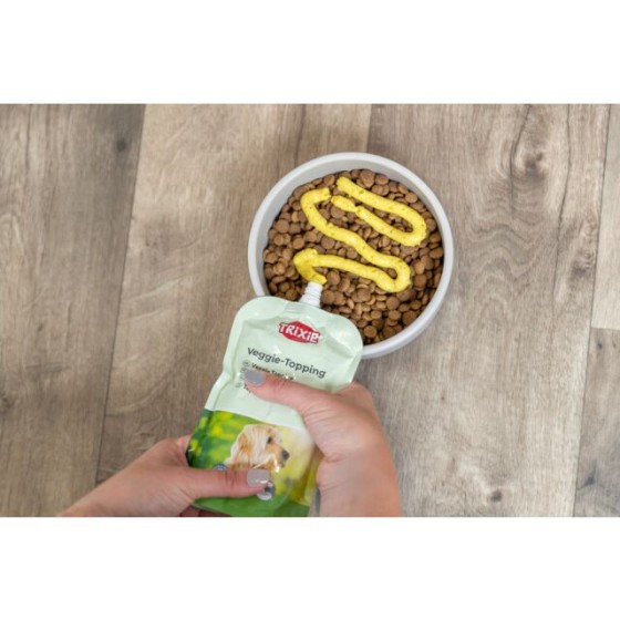 Topping mousse végétarienne