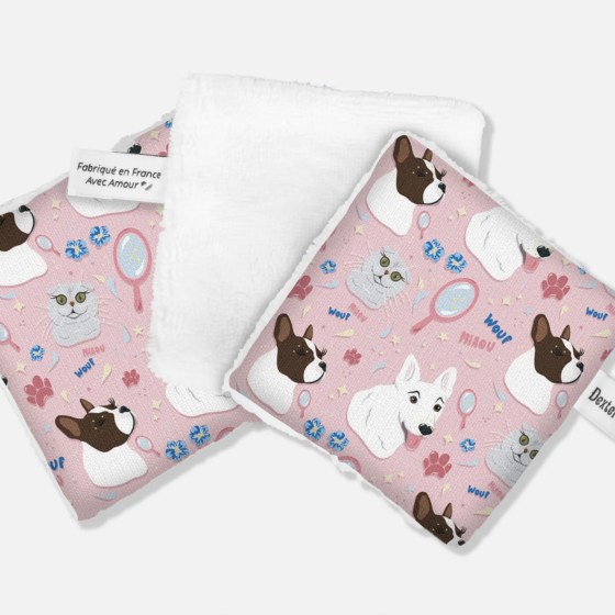 Lingettes Lavables Dexter & Mango