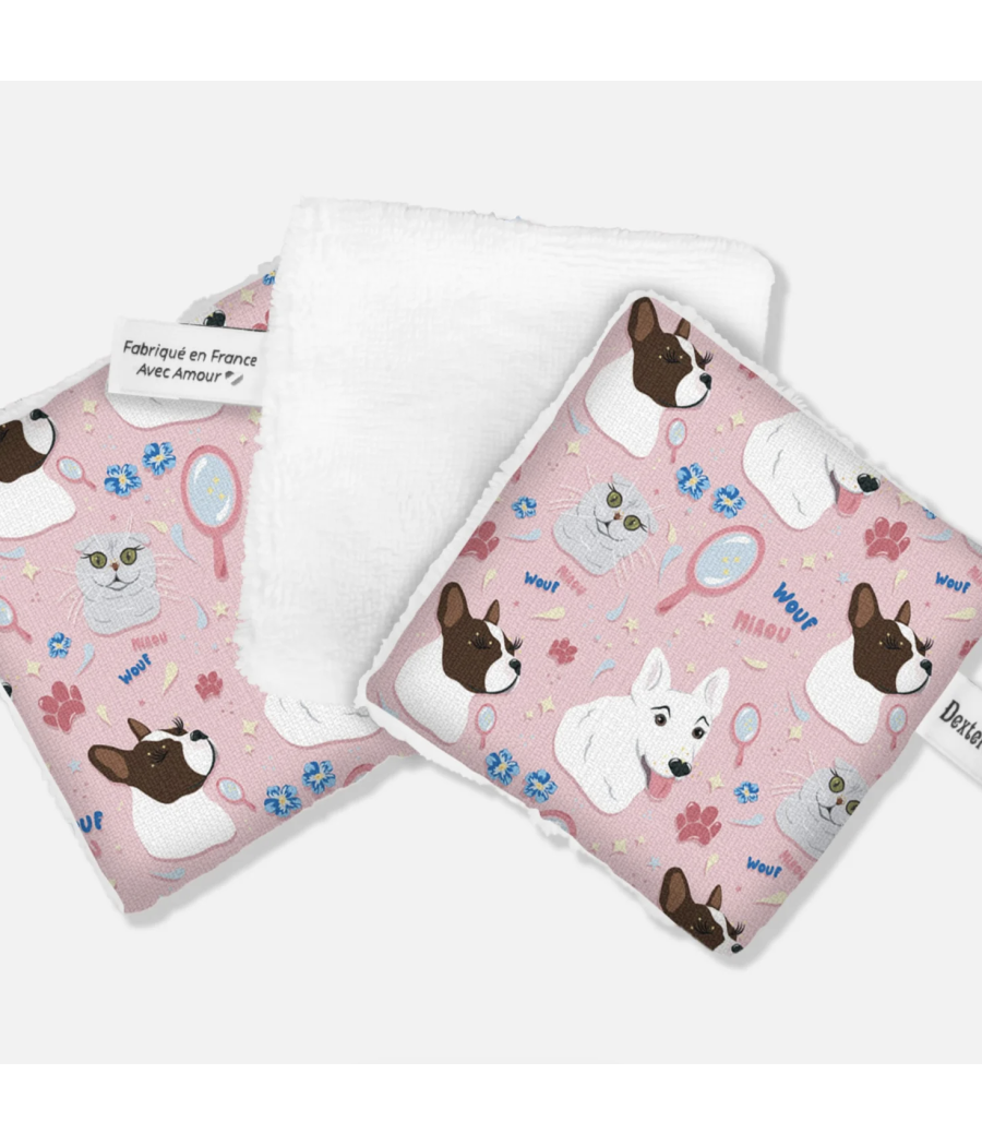 Lingettes Lavables Dexter & Mango