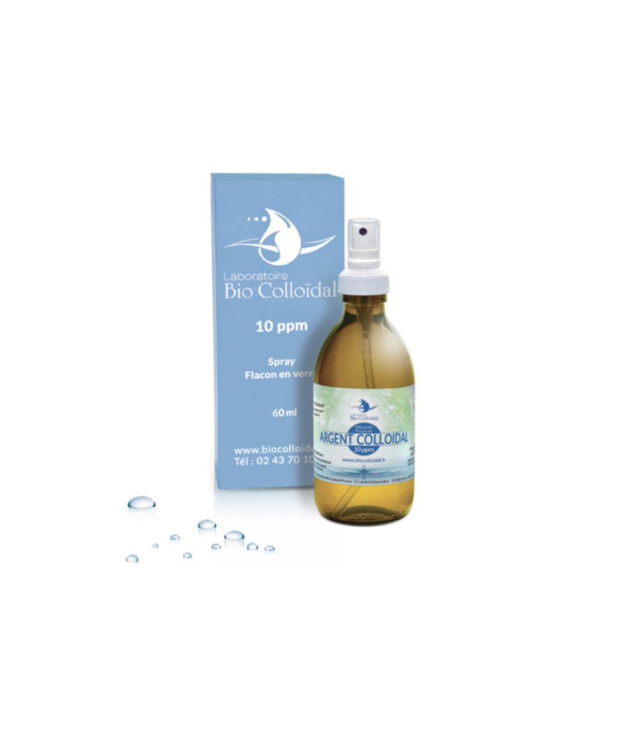 Spray argent colloïdal 60ml