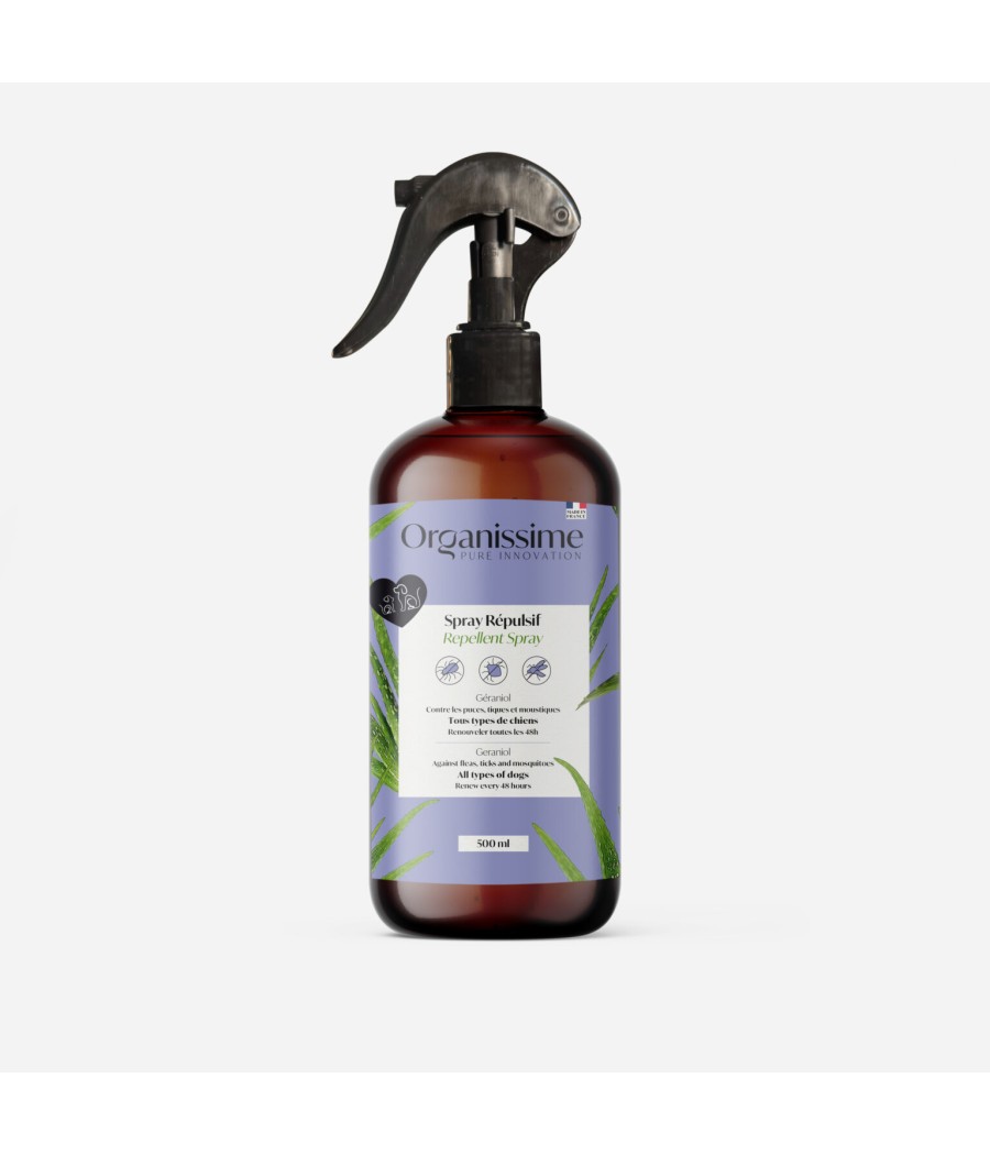 Spray Répulsif  chien 500ml ORGANISSIME
