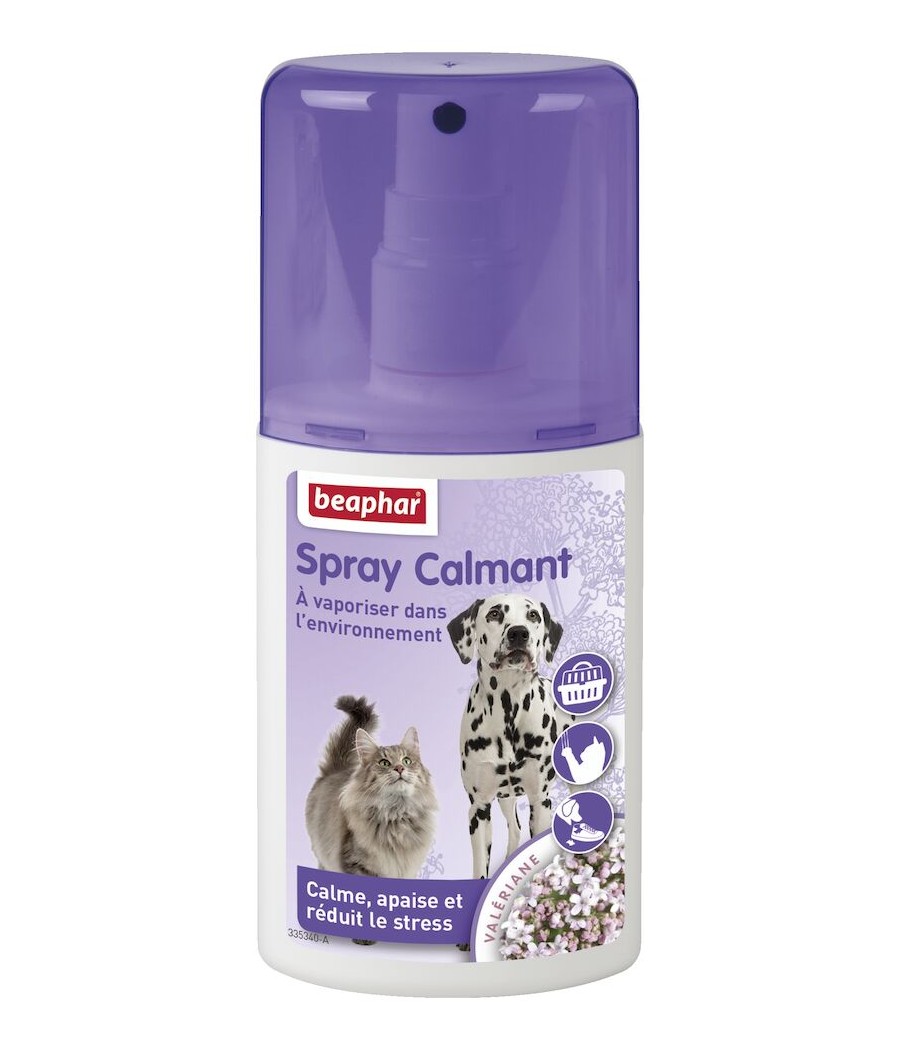 Spray calmant chat et chien à la Valériane