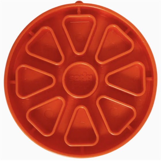 gamelle anti-glouton Citrus Softie eTray  sodapup
