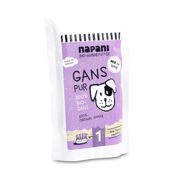 Pâtée mono-protéine oie pur Napani 150g