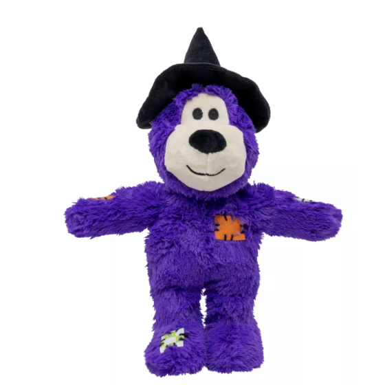 KONG Halloween Wild Knots Witch Bear M/L - Purple
