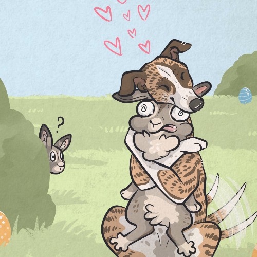 On fête le printemps ici ! 